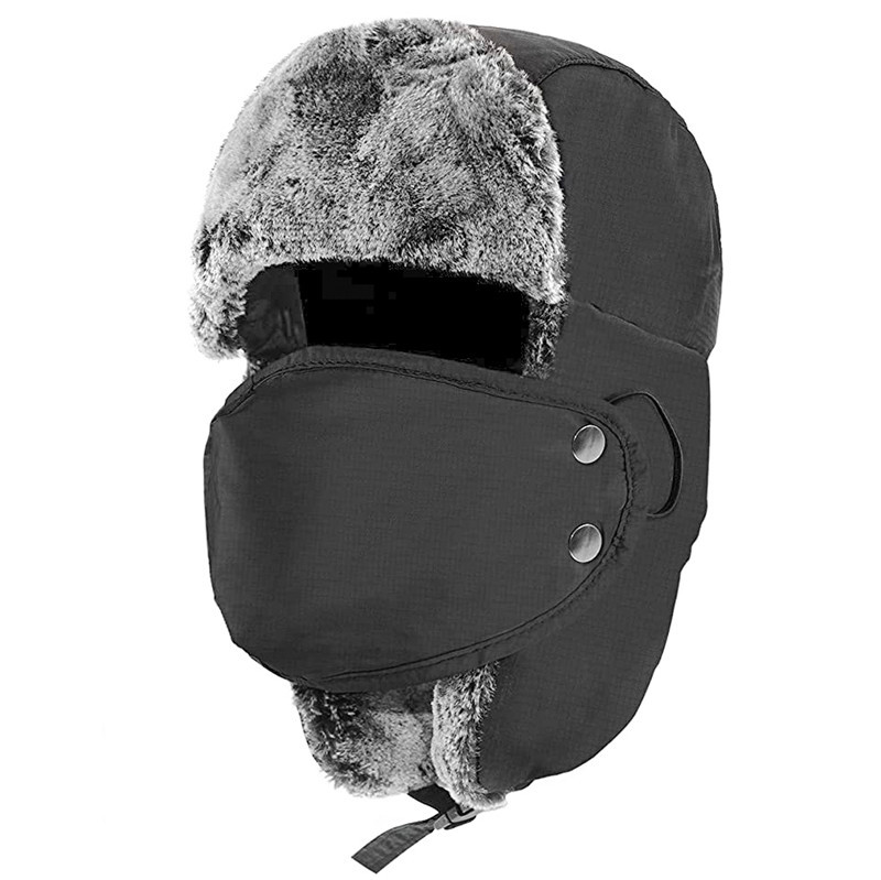 Winter Expedition Bomber Hat with Fur Lining