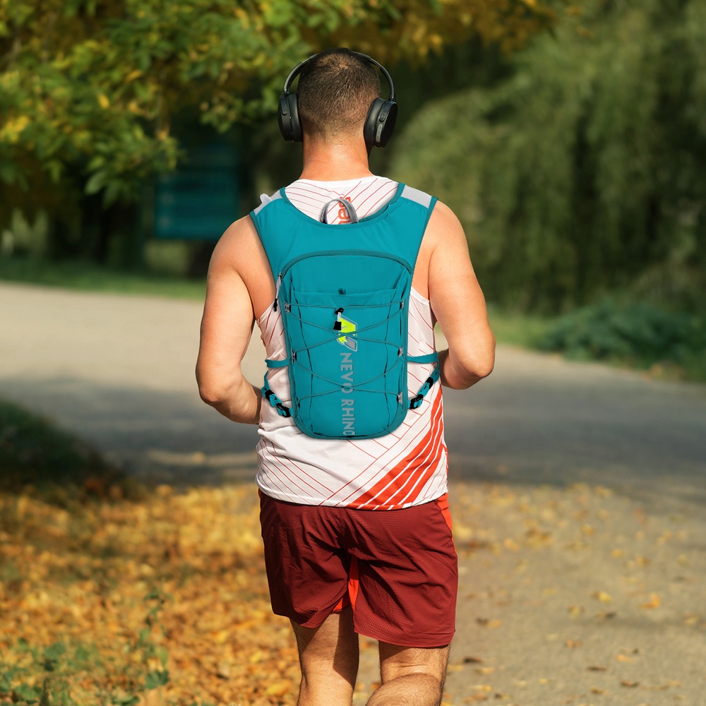 Shamborina Running Vest With Hydration Bags - Perfect for Running,Hiking,Cycling, Riding and Athletics - Thumbnail 3