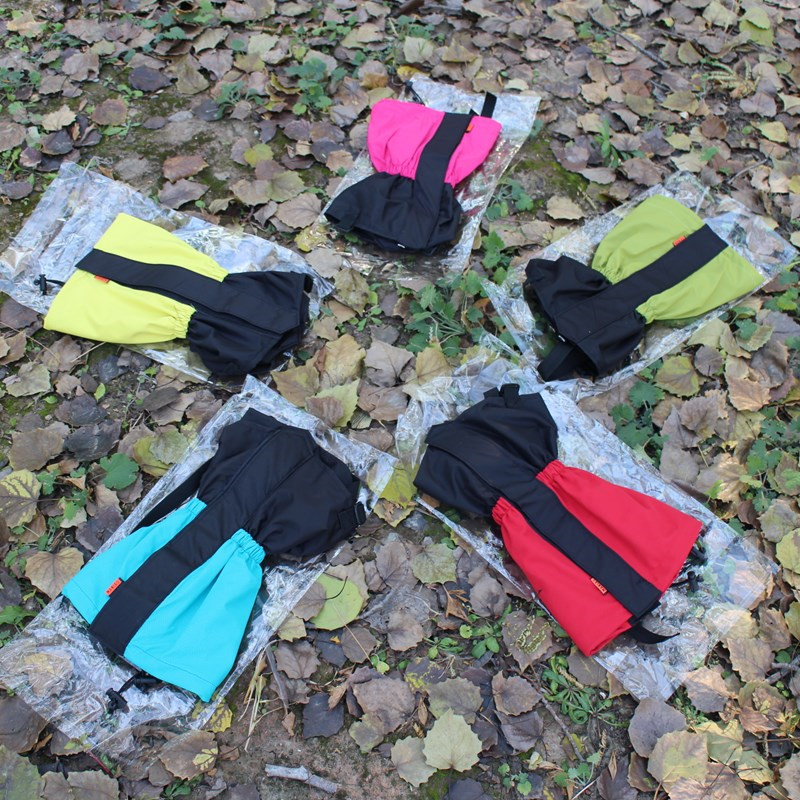 Unisex Waterproof Adjustable Hiking Leg Gaiters - Thumbnail 6