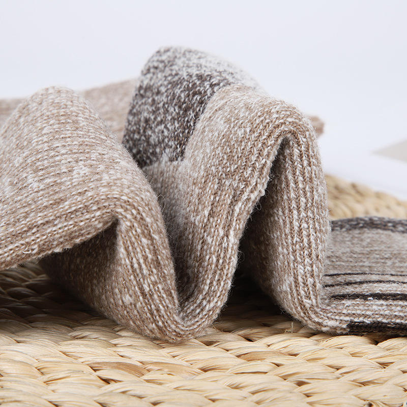 Cushioned Merino & Alpaca Wool Trekking Socks - Thumbnail 4